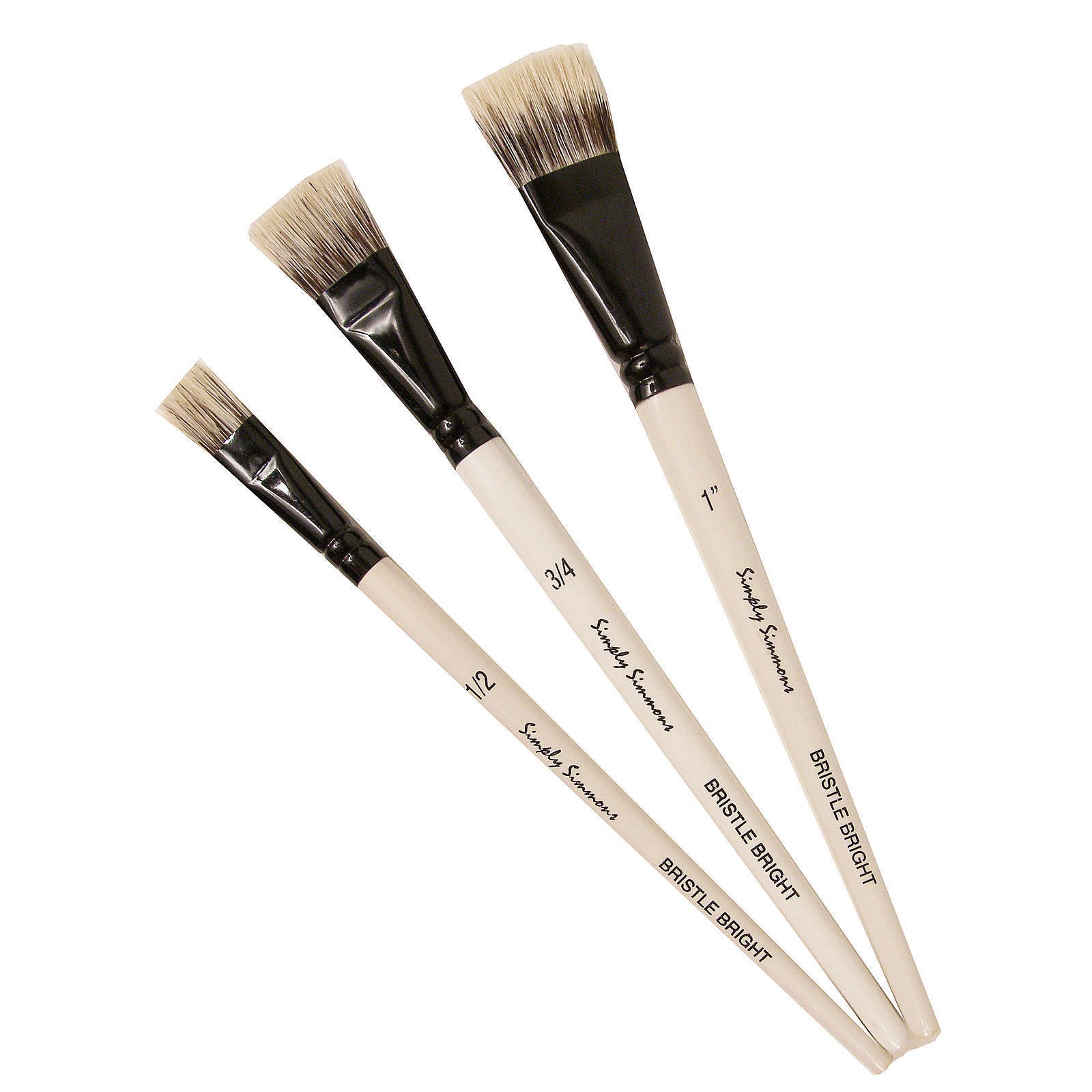 Simply Simmons - Ensembles de pinceaux à manche court