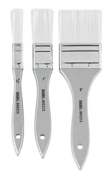 Liquitex Basics - Ensemble de 3 pinceaux 