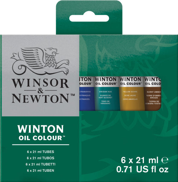 Winsor &amp; Newton - Coffrets de couleurs à l'huile de base Winton