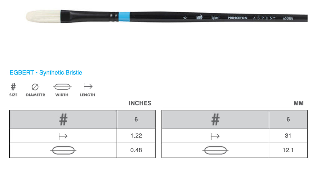 Princeton - Aspen Acrylic and Oil Brushes
