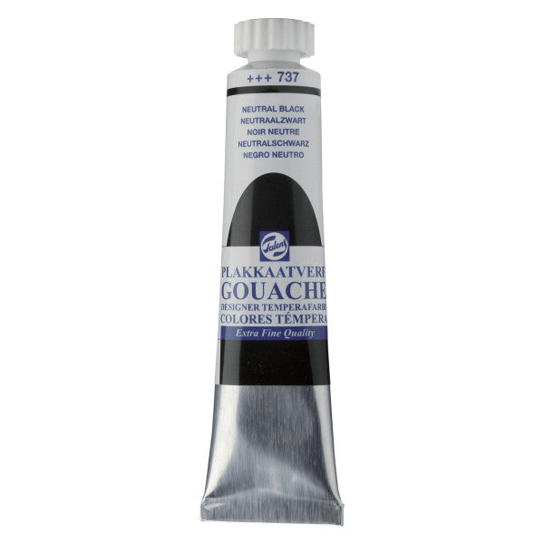 Talens - Gouache 20ml Tube Noir
