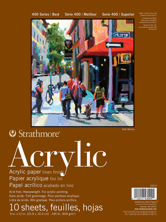 Strathmore - 400 Series Acrylic Paper Pad  9