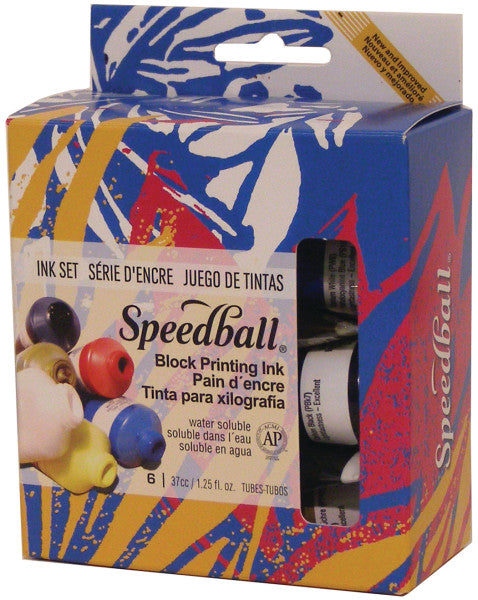 Speedball - Coffret de démarrage d'encre pour impression en bloc