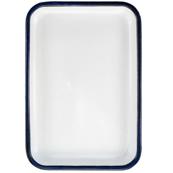 Art Alternatives Enamel Butcher Tray 7X10.5 Inches, White