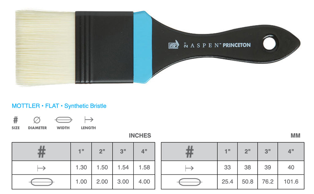 Princeton - Aspen Acrylic and Oil Brushes