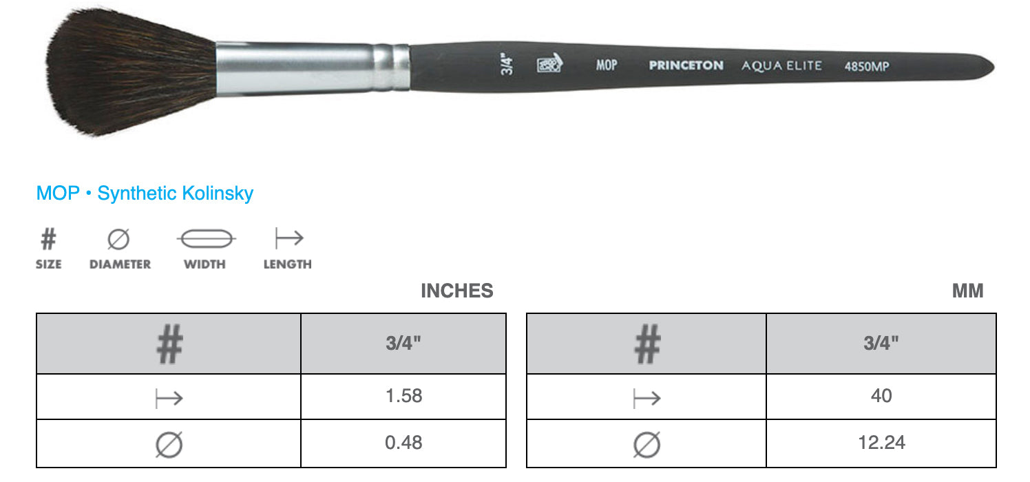 Princeton - Aqua-Elite Watercolour Brushes
