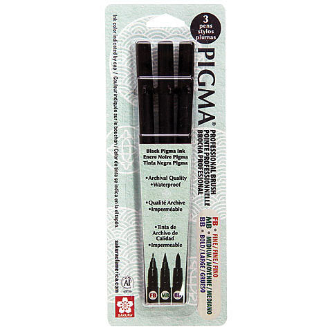 Sakura - Pigma Professional Brush Pen Set