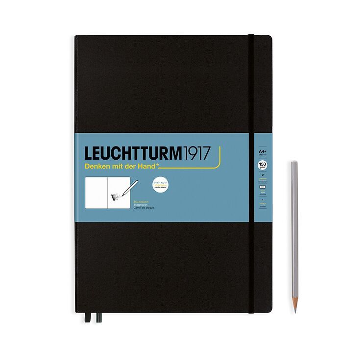 Leuchtturm - Carnet de croquis relié, 150 g/m² - A4+ (225 x 315 mm)