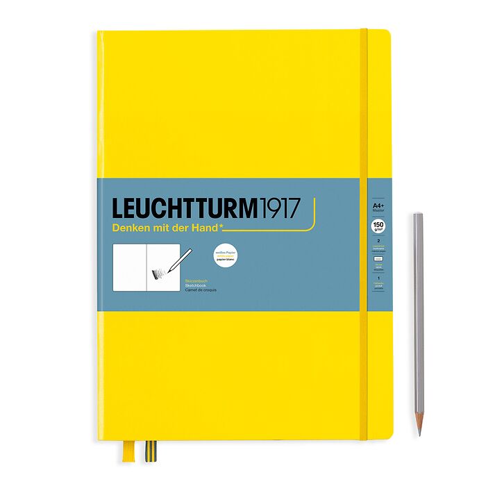 Leuchtturm - Carnet de croquis relié, 150 g/m² - A4+ (225 x 315 mm)