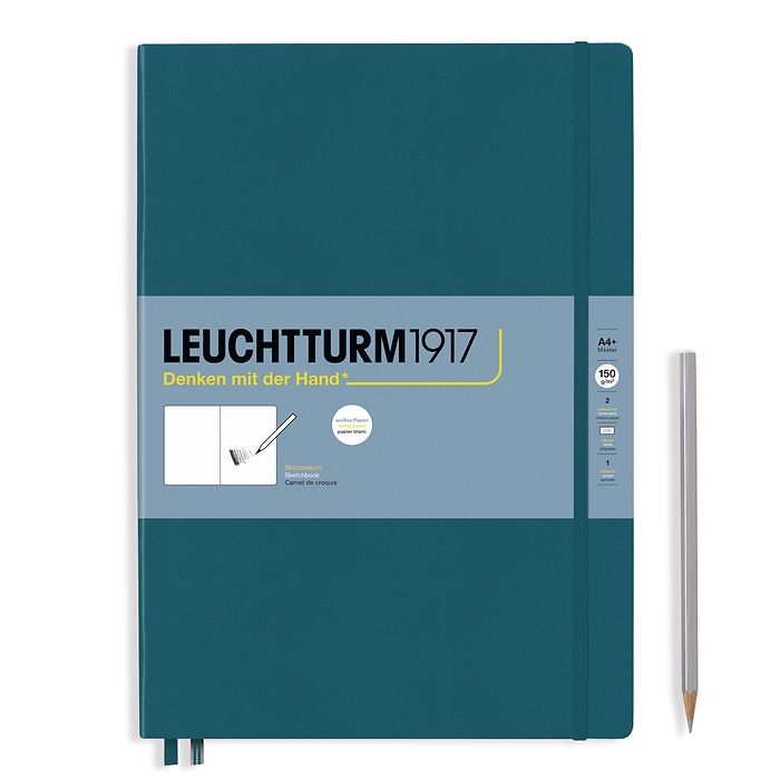 Leuchtturm - Carnet de croquis relié, 150 g/m² - A4+ (225 x 315 mm)